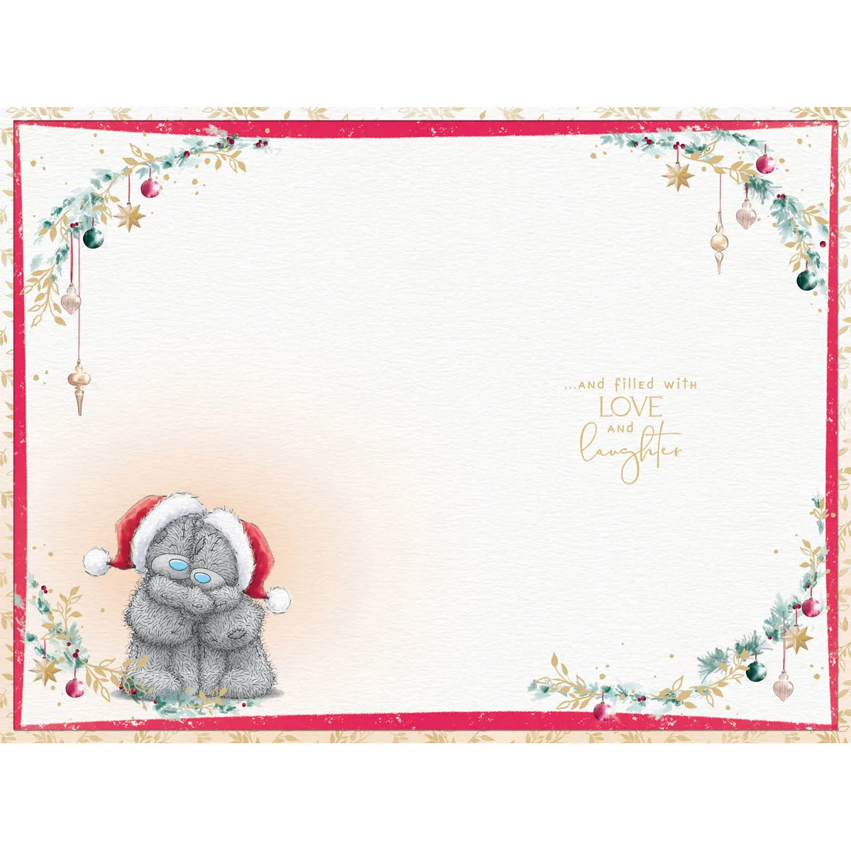 Amazing Mum & Dad Me to You Bear Christmas Card Extra Image 1