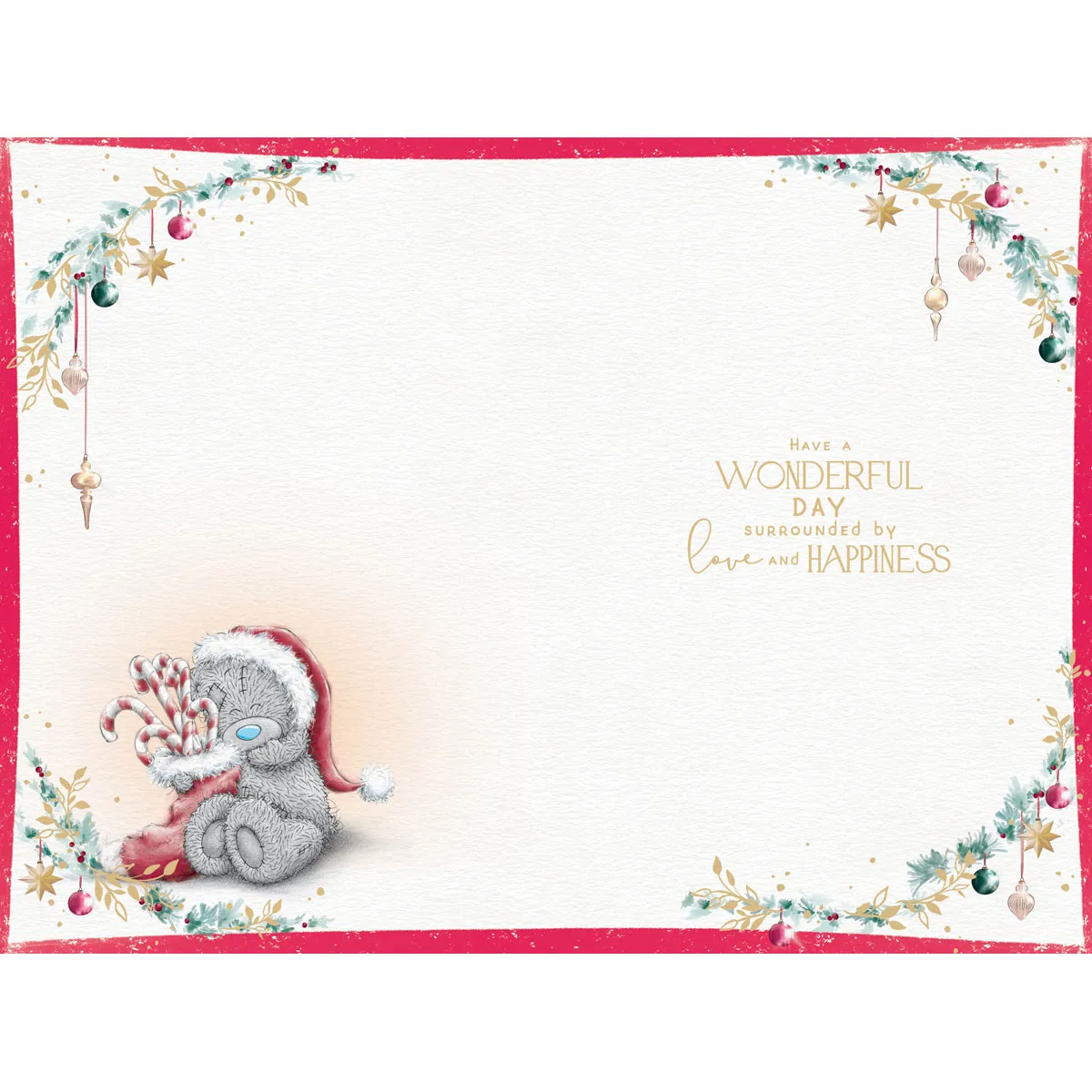 Amazing Grandson Me to You Bear Christmas Card Extra Image 1