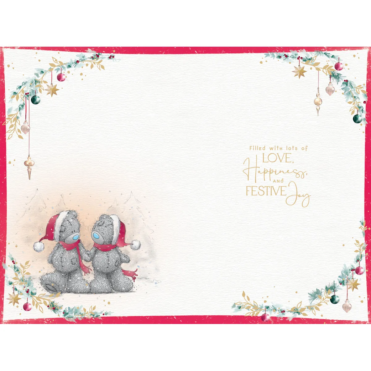 Special Husband Me to You Bear Christmas Card Extra Image 1