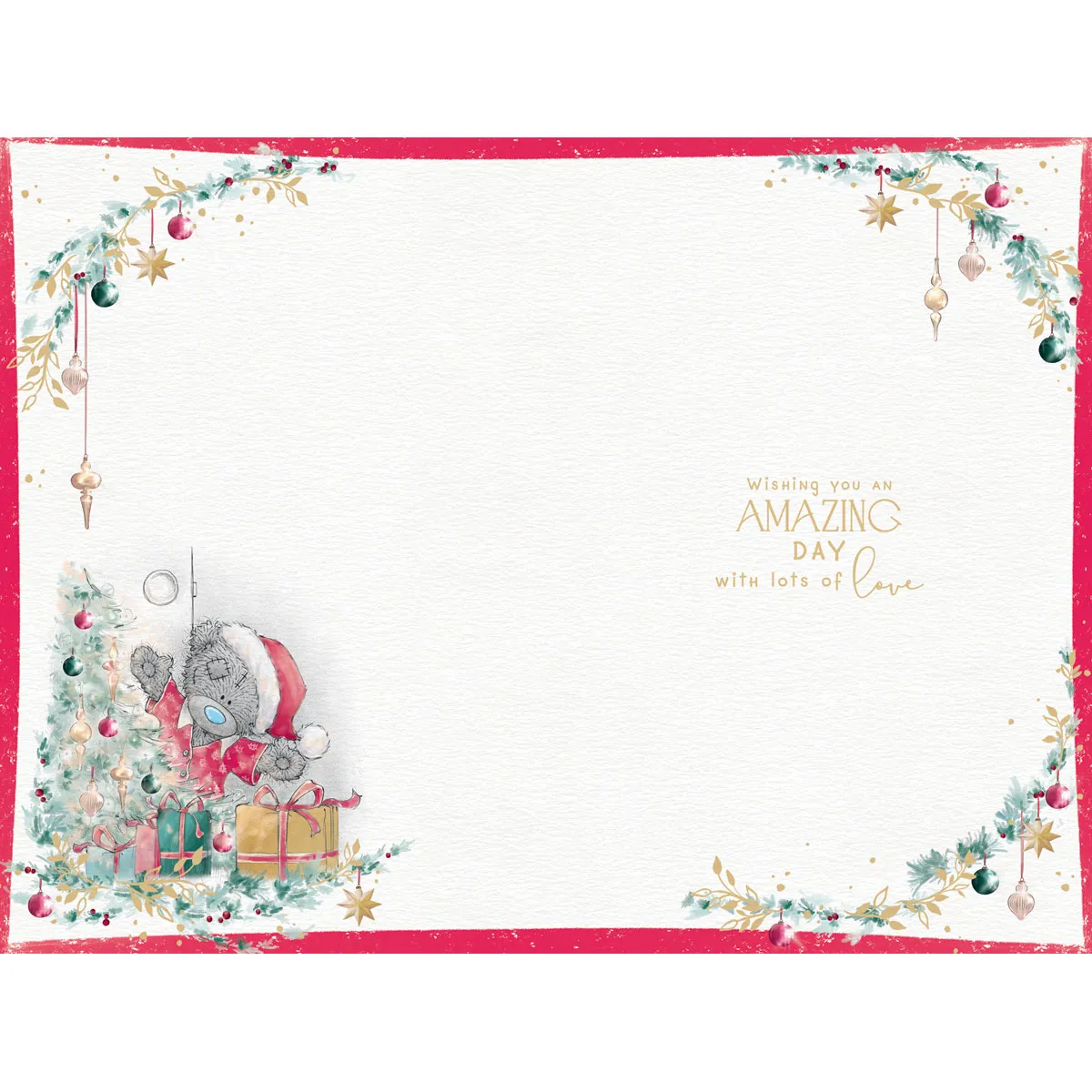 Lovely Son Me to You Bear Christmas Card Extra Image 1