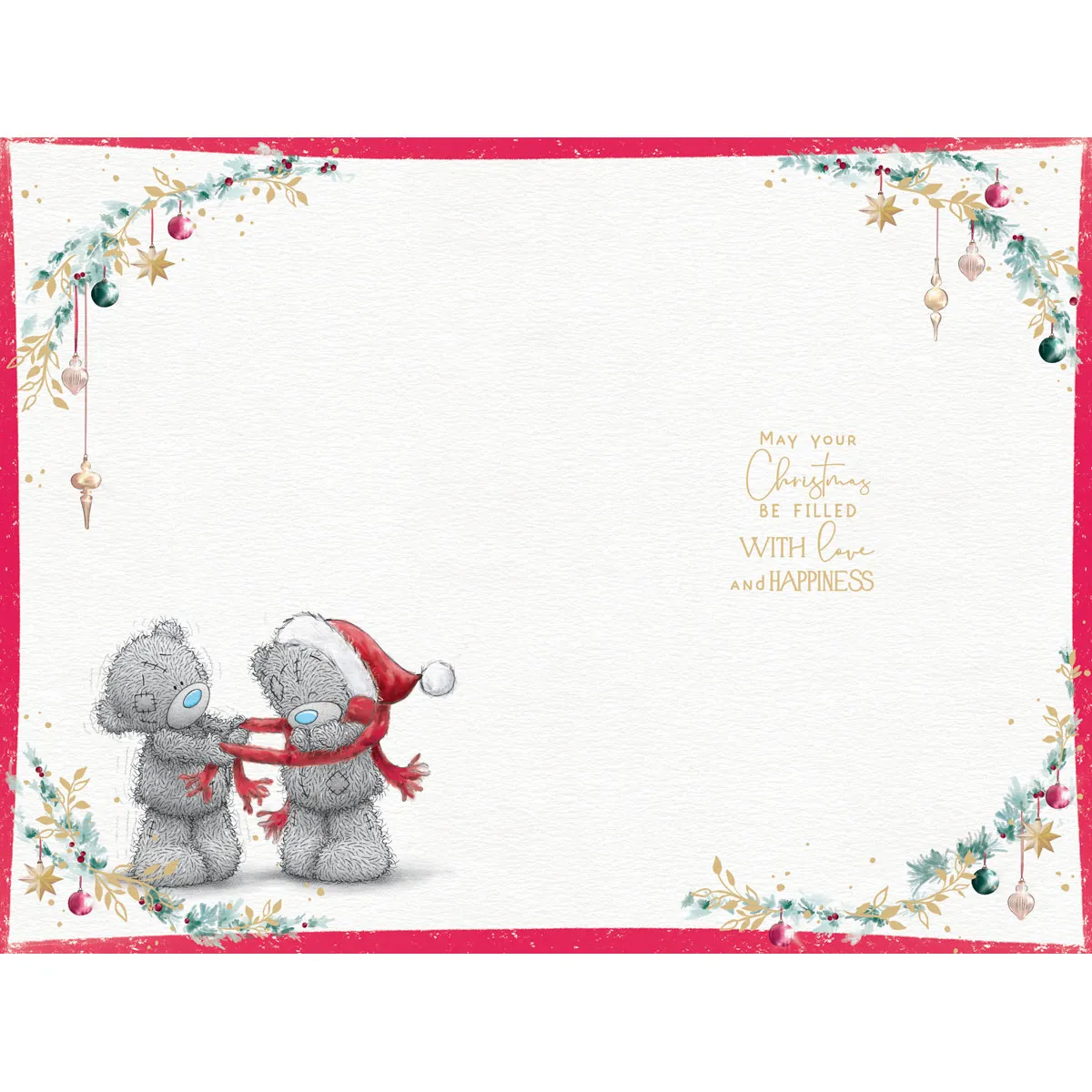 Special Couple Me to You Bear Christmas Card Extra Image 1