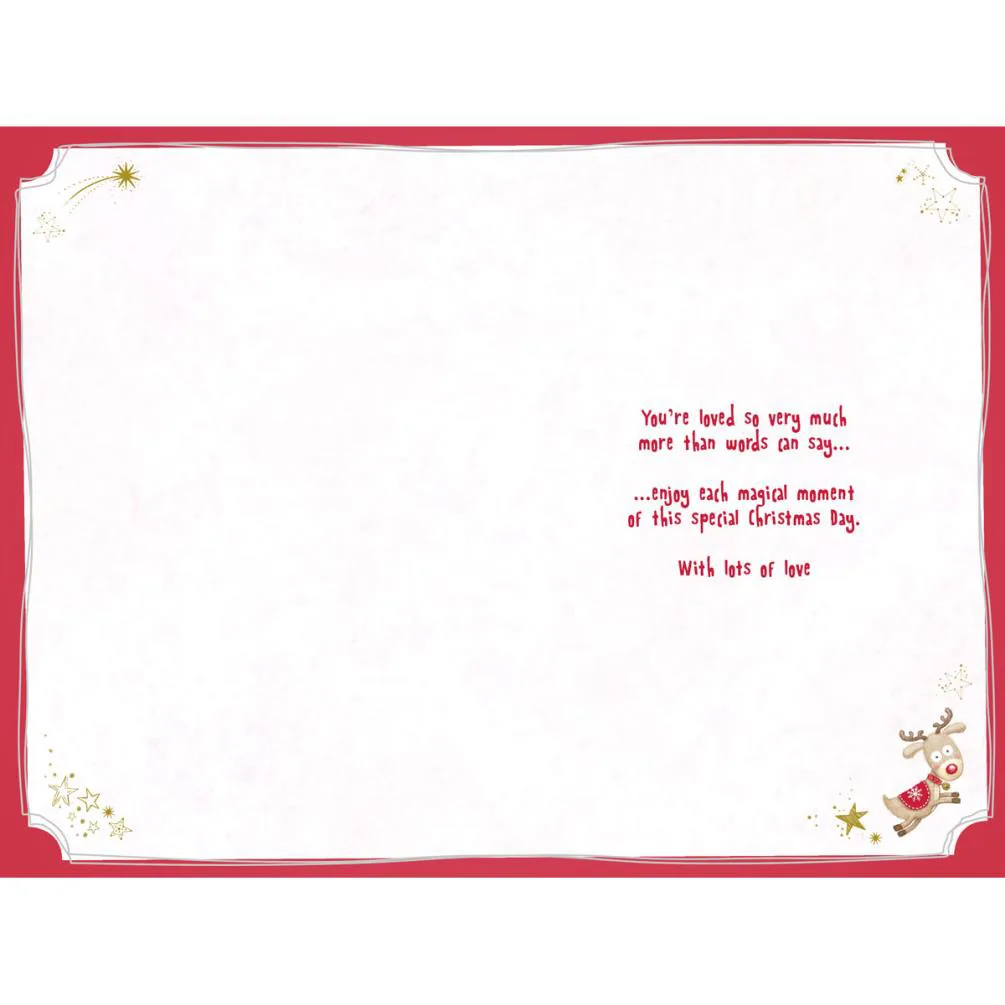 Granddaughter's 1st Tiny Tatty Teddy Me to You Bear Christmas Card Extra Image 1