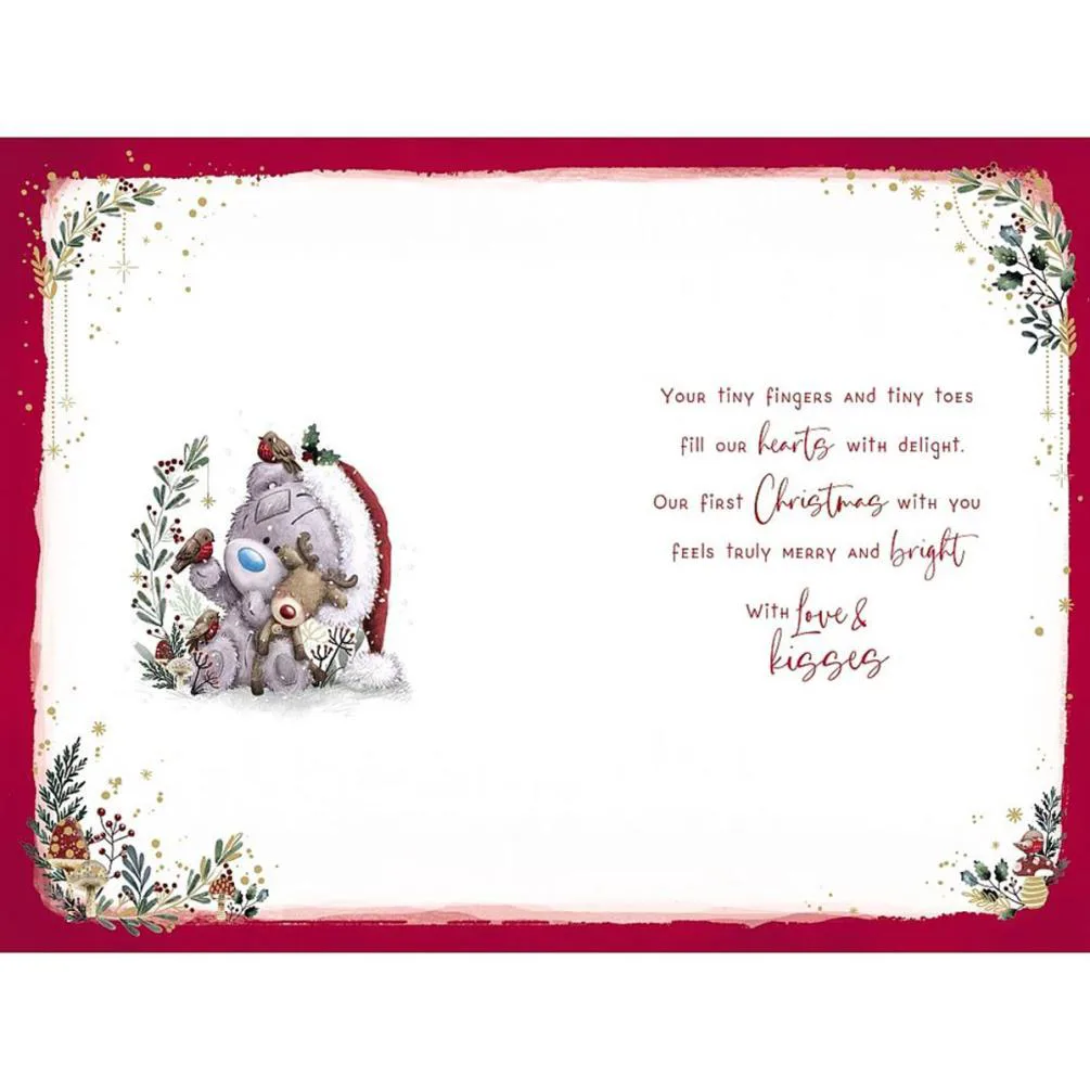 Grandson's 1st Christmas Me to You Bear Christmas Card Extra Image 1