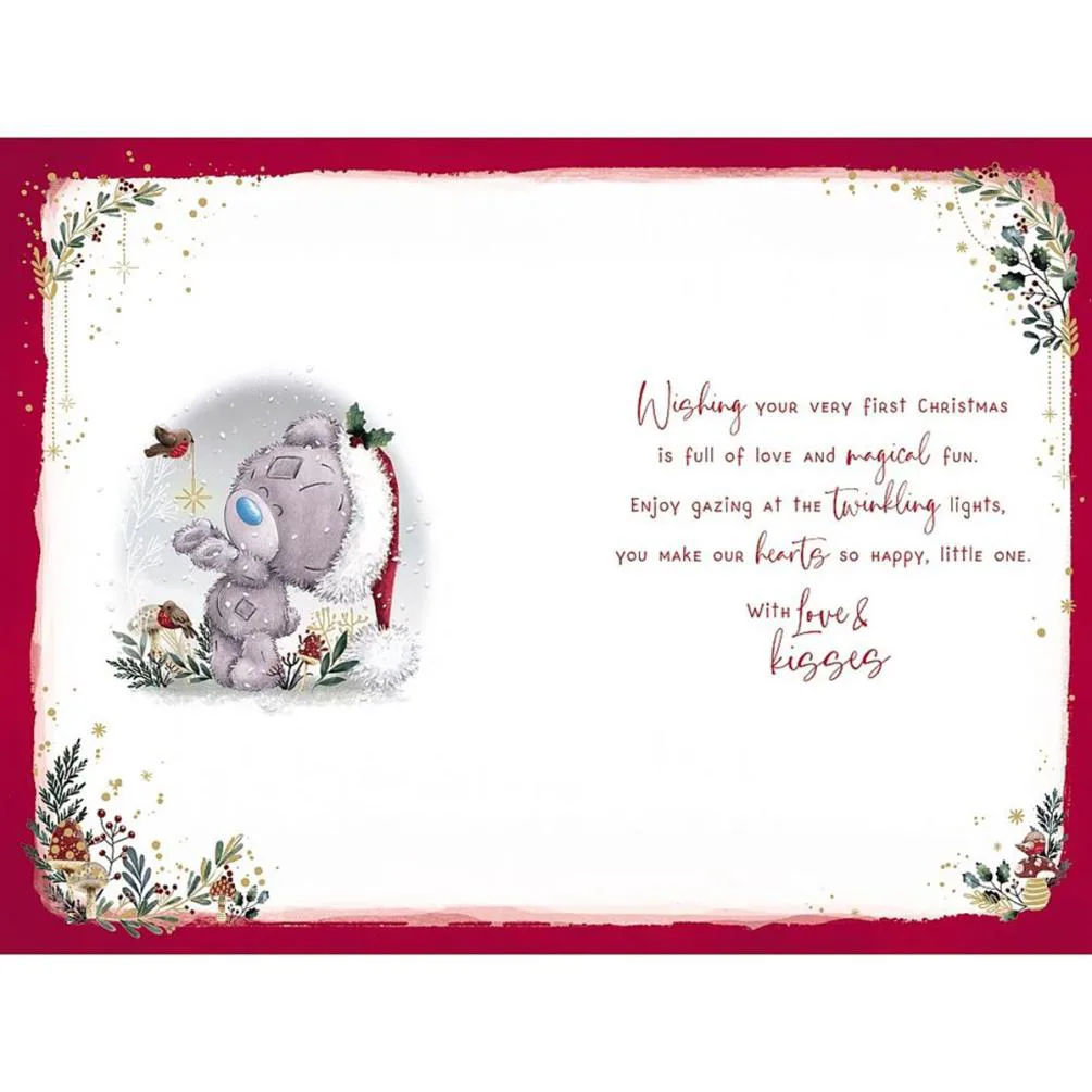 Granddaughter's 1st Christmas Me to You Bear Christmas Card Extra Image 1
