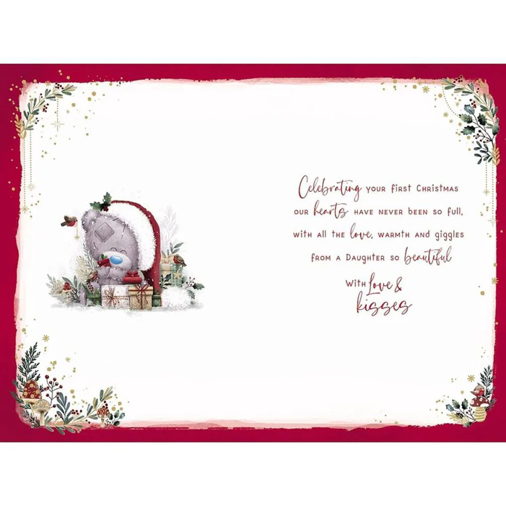 Special Daughter's 1st Christmas Me to You Bear Christmas Card Extra Image 1