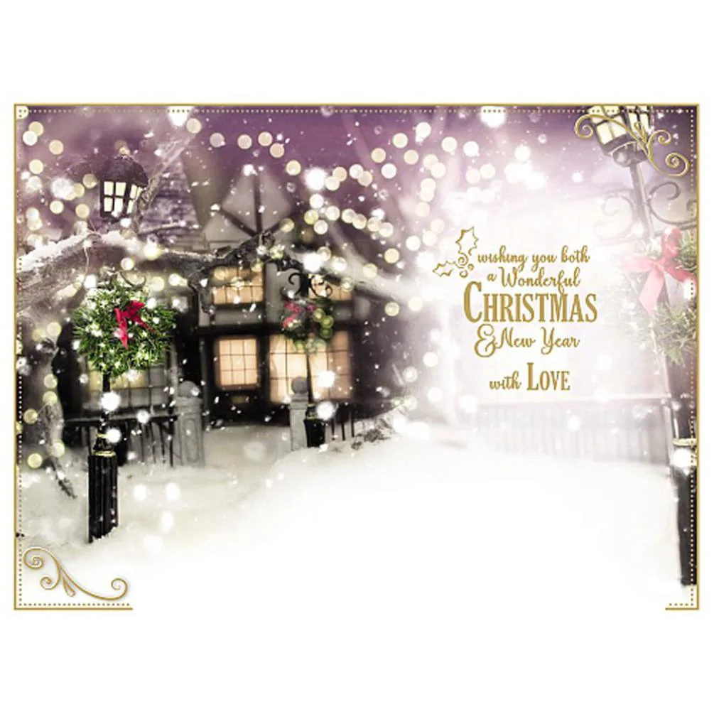 Merry Christmas To You Both Photo Finish Me to You Bear Christmas Card Extra Image 1