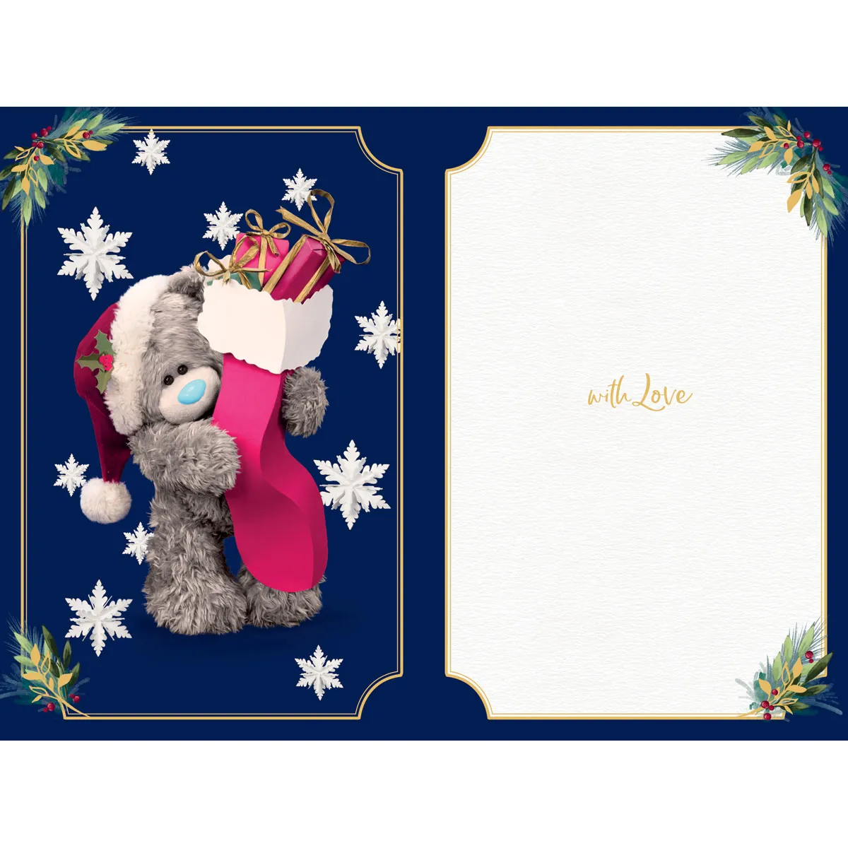 Special Nephew Photo Finish Me to You Bear Christmas Card Extra Image 1