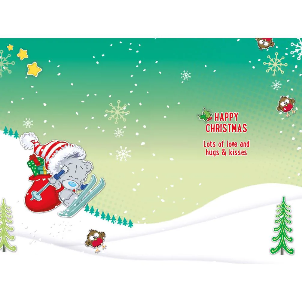 Brilliant Daddy My Dinky Bear Me to You Bear Christmas Card Extra Image 1