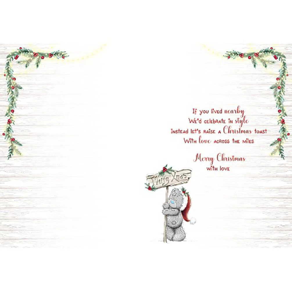 Across The Miles Me to You Bear Christmas Card Extra Image 1
