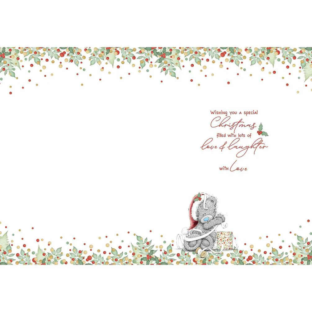 Special Goddaughter Me to You Bear Christmas Card Extra Image 1