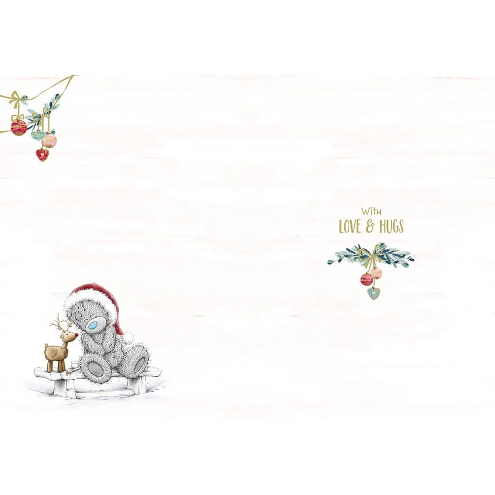 Godson Me to You Bear Christmas Card Extra Image 1