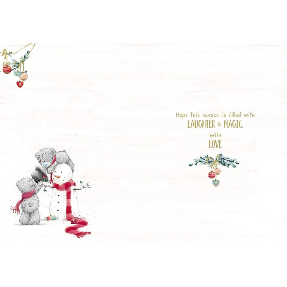 Across The Miles  Me to You Bear Christmas Card Extra Image 1
