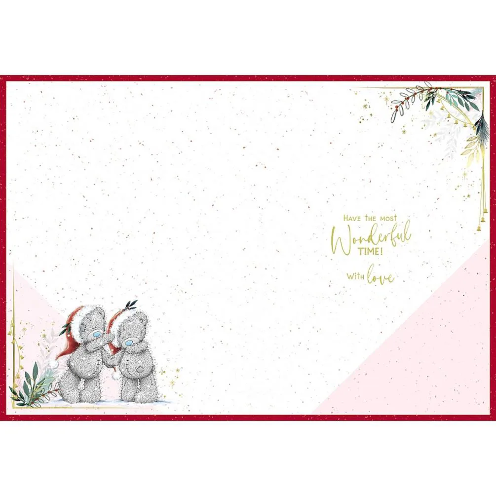Amazing Friends Me to You Bear Christmas Card Extra Image 1