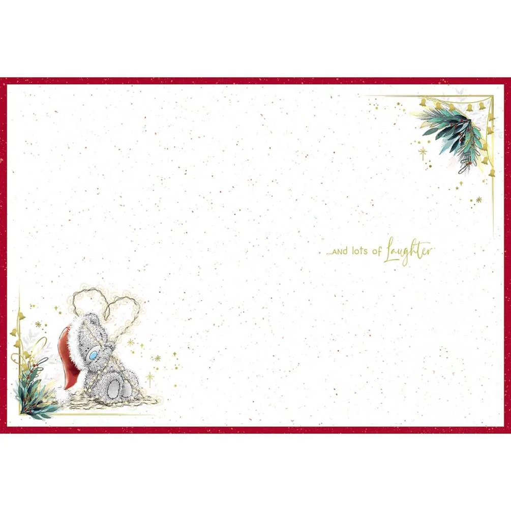 Lovely Sister Me to You Bear Christmas Card Extra Image 1