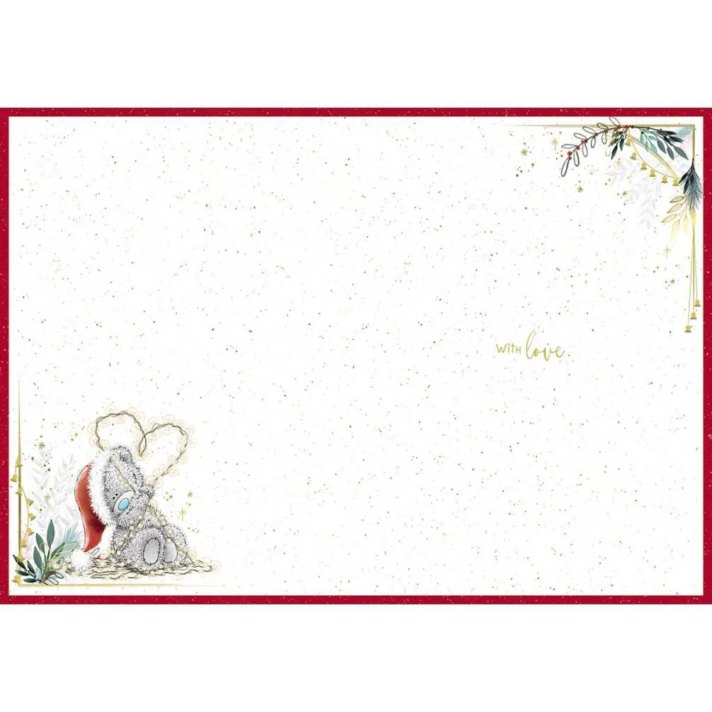 Small Christmas Tree Me to You Bear Christmas Card Extra Image 1