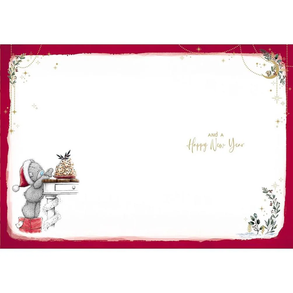 Mince Pies Me to You Bear Christmas Card Extra Image 1