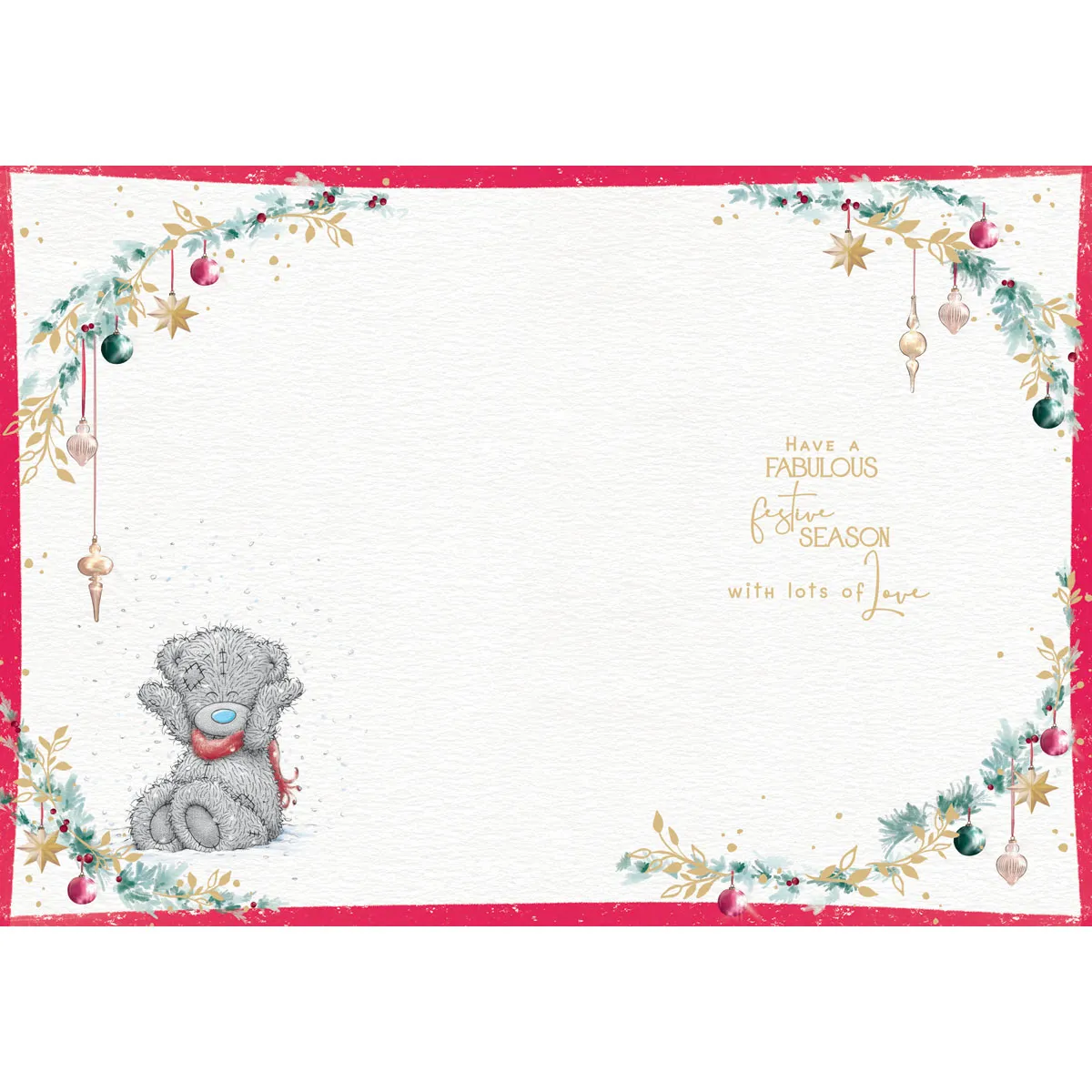 Special Sister Me to You Bear Christmas Card Extra Image 1