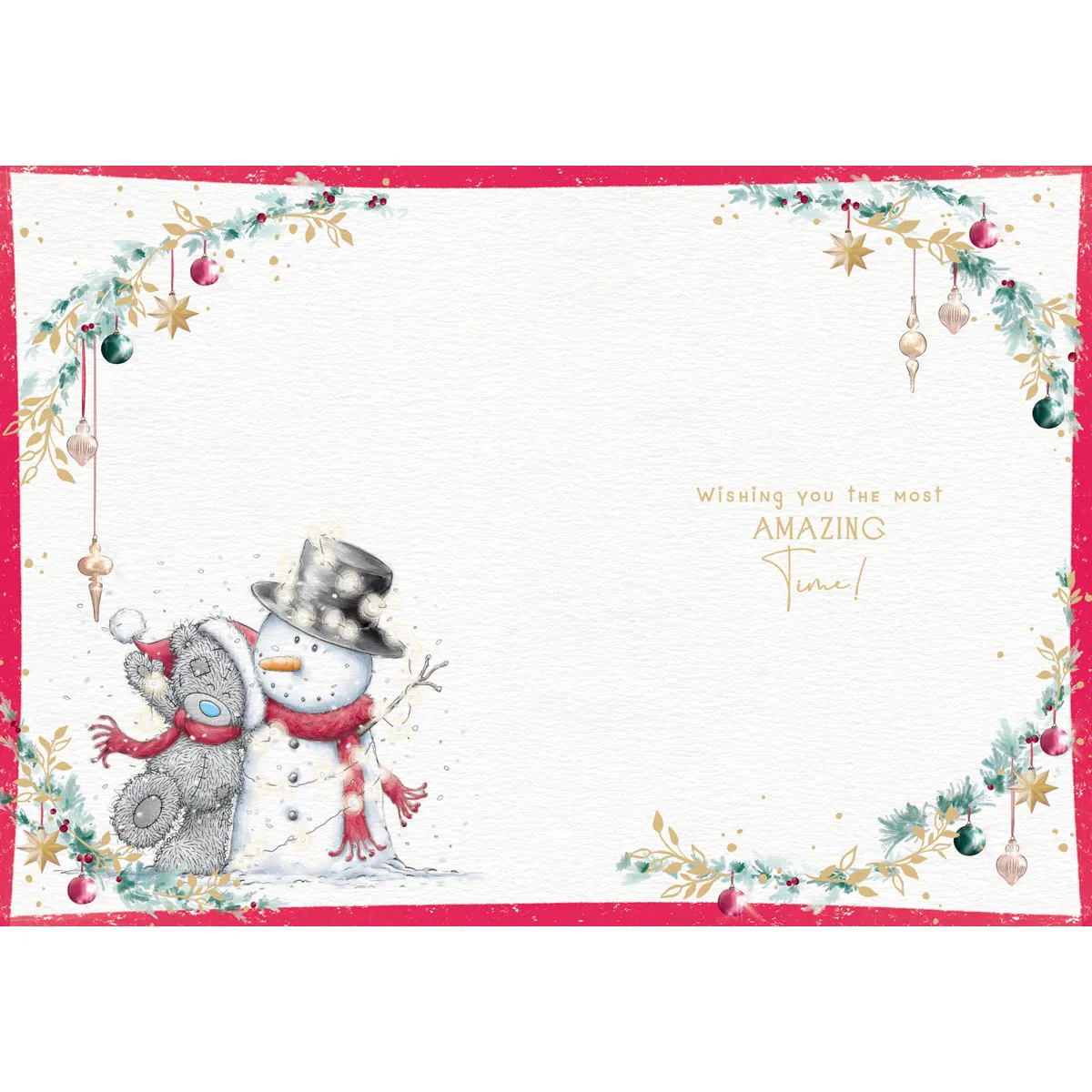 Wonderful Godson Me to You Bear Christmas Card Extra Image 1