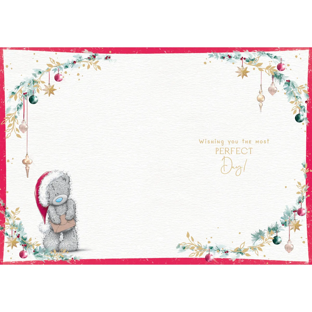 Across The Miles Me to You Bear Christmas Card Extra Image 1