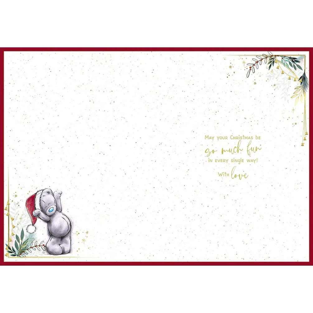 Jingle All The Way Me to You Bear Christmas Card Extra Image 1