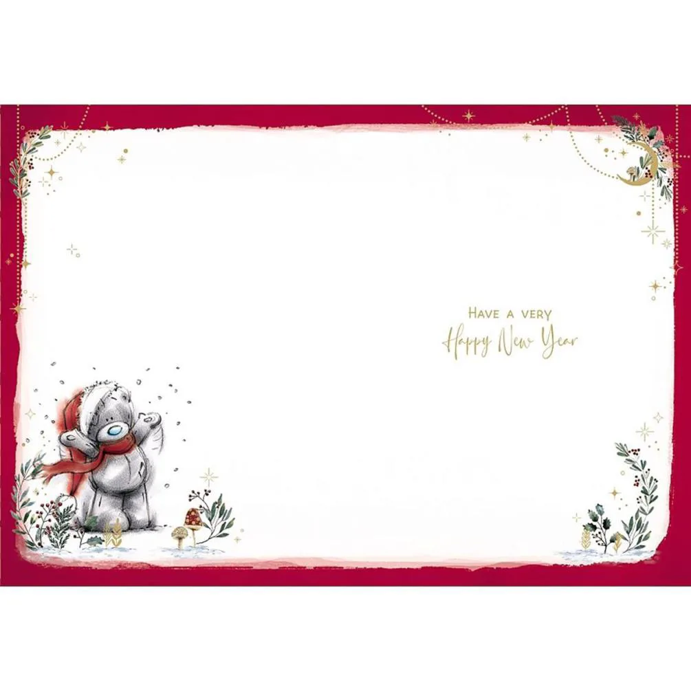 Merry & Bright Me to You Bear Christmas Card Extra Image 1