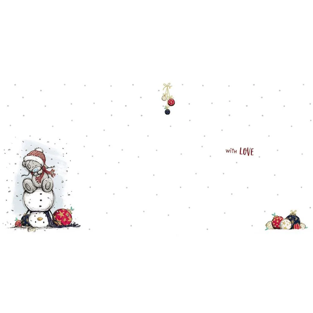 Sketchbook Me to You Bear Christmas Card Extra Image 1