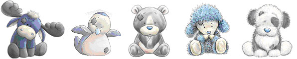 20 Plush Soft Toy 4" My Blue Nose Friends Gumgum the Koala No 
