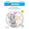 Happy Birthday Me to You Bear Foil Balloon (Unfilled)