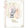 21st Birthday Me to You Bear Boxed  Card
