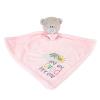 Tiny Tatty Teddy Bear Pink Baby Comforter