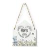 Home Sweet Home Me to You Bear Hanging Plaque