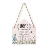 Me to You Bear Hanging Home Verse Plaque