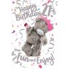 3D Holographic 21st Birthday Me to You Bear Card