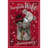 3D Holographic Wife Anniversary Me to You Bear Card