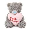 4" Love You Padded Heart Me to You Bear