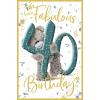 Fabulous 40th Birthday Photo Finish Me to You Bear Card