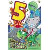 My Dinky 5 Today Me to You Bear 5th Birthday Card