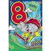 My Dinky 8 Today Me to You Bear 8th Birthday Card