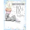 Make A Wish 18th Large Me to You Bear Birthday Card