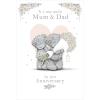 Special Mum & Dad Me to You Bear Anniversary Card