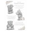 On Our Anniversary Poem Me to You Bear Anniversary Card