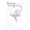 Son 1st Birthday Tiny Tatty Teddy Me to You Bear Birthday Card