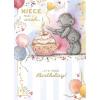 Niece Me to You Bear Birthday Card