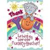 Thank You Nursery Teacher My Dinky Me to You Bear Card