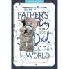 Best Dad 3D Holographic Keepsake Me to You Father's Day Card