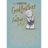 Wonderful Godfather Me to You Bear Father's Day Card