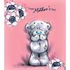 Happy Mothers Day Pink Sketchbook Me to You Bear Card