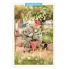 3D Holographic Mum's Are Like Flowers Me to You Bear Mother's Day Card