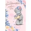 From Your Granddaughter Me to You Bear Mother's Day Card
