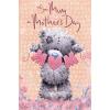 MUM Bunting Softly Drawn Me to You Bear Mother's Day Card